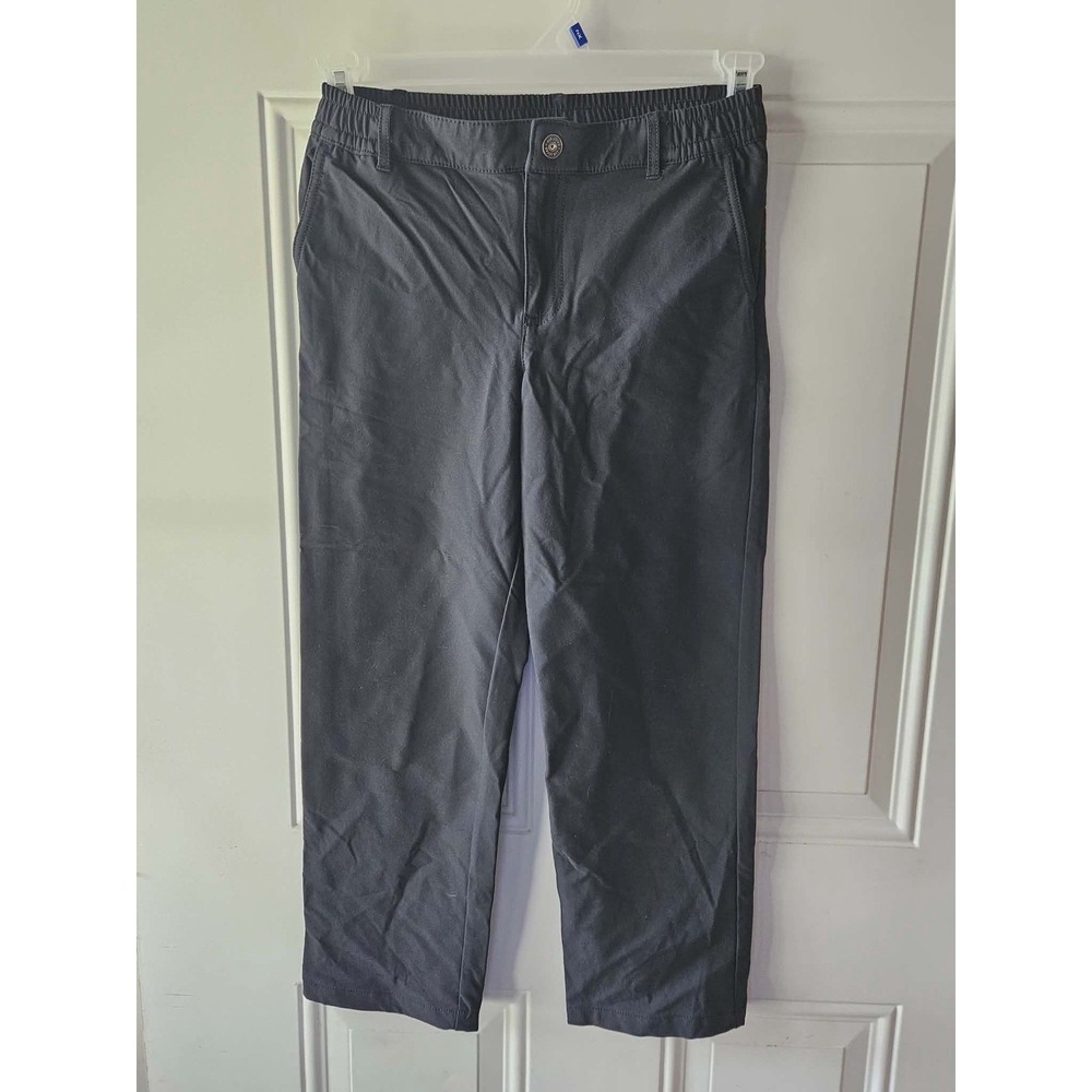 Art Class Boys Black‎ Stretch Pants Size 12 Pull-On Casual / Work Trousers
